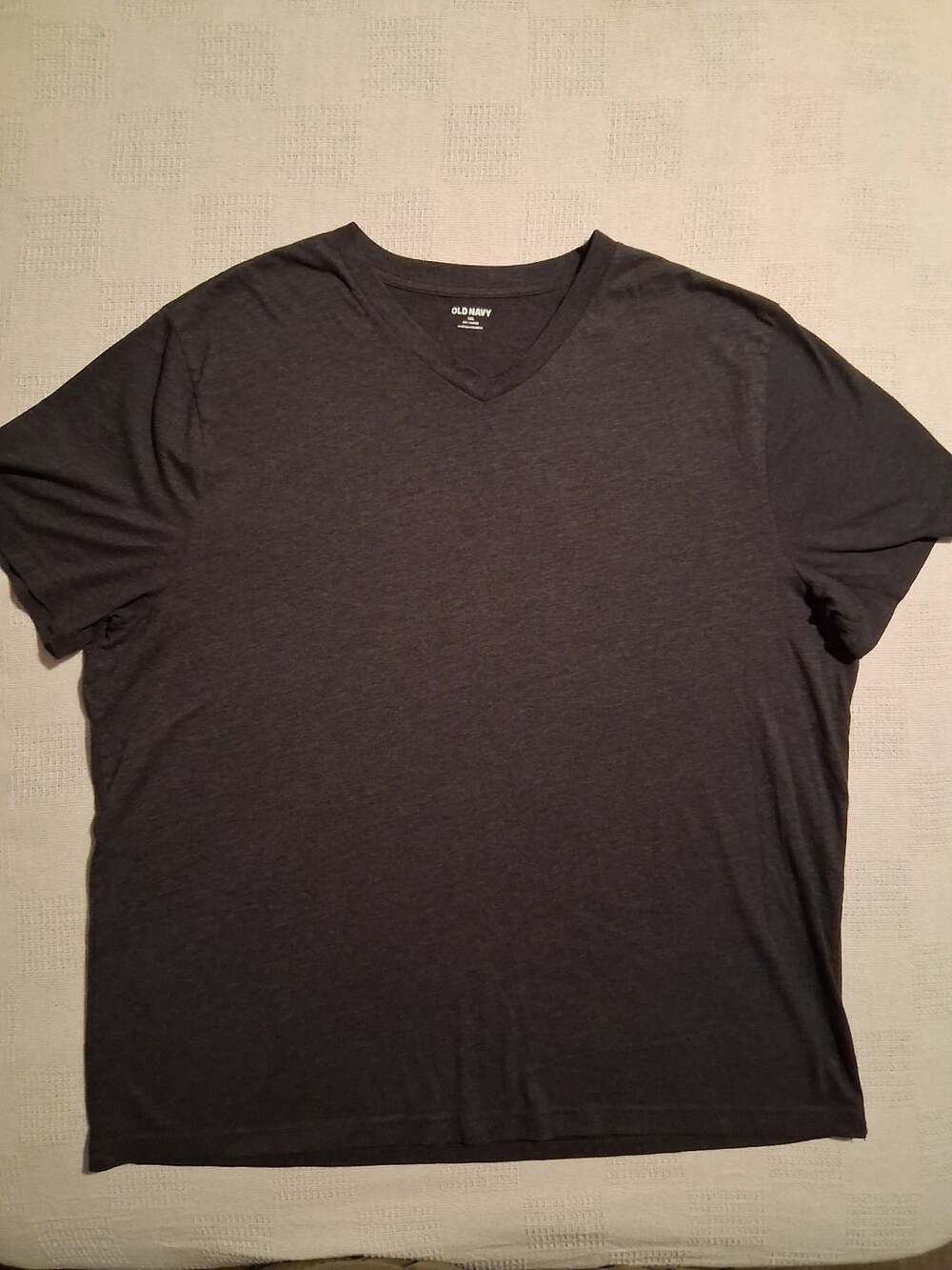Old Navy Soft-Washed V-Neck T-Shirt Size XXL Charcoal Gray